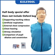 Half Body ADULT CPR Manikin AED First Aid Training Dummy Training Model Human CPR Manikin Half Body