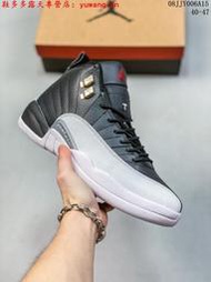 多色[款多多]耐吉 Nike Air Jordan 12 Retro OVO Playoffs 男子運動款 籃球款