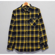 KEMEJA Rubik woman flannel shirt second hand not uniqlo women's shirt
