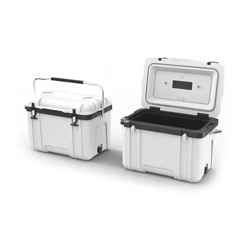 26l Liter 28QT Custom Made Ice Cooler Box Leak Proof High Capacity Hard Cooler Outdoor Insulated Por
