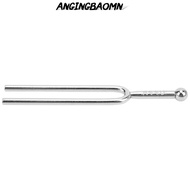 ANGINGBAOMN 2PCS 440Hz Tuning Fork, Standard A Steel Tuning Fork, Practical 440Hz Silver Color Sound