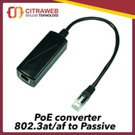 PoE converter 802.3at/af to Passive