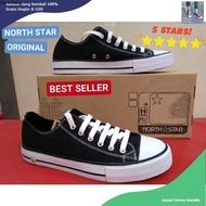 North Star Sneaker Shoes Rover Sneaker School Shoes black White 36-43