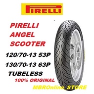 PIRELLI ANGEL SCOOTER SYM HUSKY 120/70-13 53P 130/70-13 63P TUBELESS TYRE