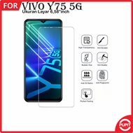 LAYAR Vivo Y75 4G Screen Protector 5G/ Tempered Glass Anti-Scratch Full Cover