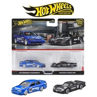 Hot Wheels Premium 2 Pack 94 Nissan Primera Vs Nissan R390 GT1