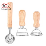 3Piece Ravioli Pasta Cutter Set, Ravioli Stamp Maker with Wooden Handle Ravioli Cutter Ravioli Maker