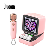 Divoom Ditoo Mic - Pixel Art 卡拉OK藍牙喇叭 粉色