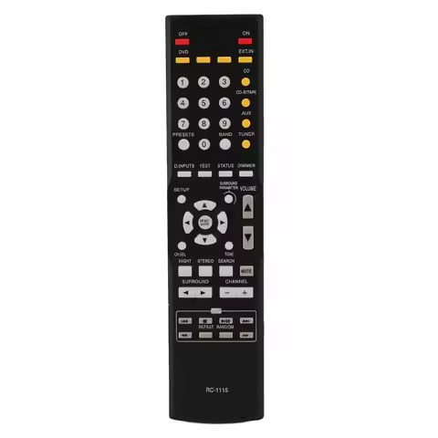 RC 1115 Remote Control Replacement for Denon AVR 390 AVR 591 AVR 930 AVR 1312 AVR 1612 AVR 2807 AVR 