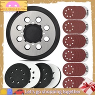JellyfishReplacement Orbital Sander Metal Pad 5 Inch 8 Holes Hook Loop for  DWE6423 6423K DWE6421 64