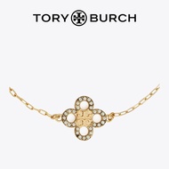 [new Year's Gift] Tory Burch/outlet Tb Kira Four-leaf Clover Pavé Bracelet 153715