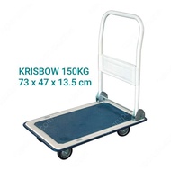Krisbow 150kg push trolley