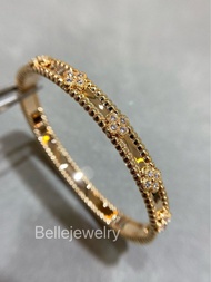 Van Cleef & Arpels bracelet 四葉草萬花筒窄手鐲 VCA Perlee Clovers 窄版萬花筒手鐲