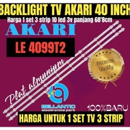 BACKLIGHT TV LED AKARI 40 INCH LE4099T2 BACKLIGHT TV LED 40 INCH