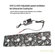 FUN 120mm PC Router Fan  Airflow Cooling Fan 2750rpm Speed 81CFM Airflow