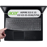 Keyboard Protector for Acer Aspire E 15 V3 V15 Acer A615 15.6-inch E5-573G Silicone Keyboard Cover