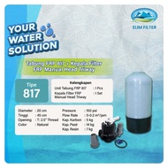 FRP 817 Water Filter Tank