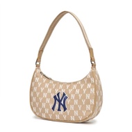 Tas MLB NY Monogram jacquard Hobo Bag 100% Original