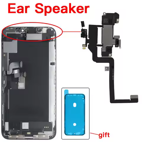 Ear Piece Speaker Flex Cable For iPhone X XR XS 11 12 Mini Pro Max Top Loud Speaker And Waterproof T