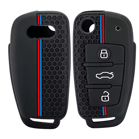 New Sale Silicone Key Case Cover Shell for Audi A4 B7 A6 C6 4f 8v A3 8p A1 A3 Accessories Auto Remot