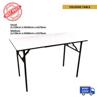 GDH | Foldable Banquet Table Event / Catering / Hall / Buffet Folding Table / Outdoor Dining Meja Li