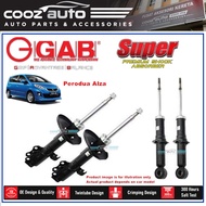 CLEARANCE Perodua Alza GAB Super Premium Shock Absorber Suspension