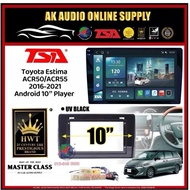 🆕1K Screen 2+32GB 4G 8-CORE🆕TSA Toyota Estima ACR55 2016 - 2021 Android 10'' inch CarPlay/DSP/BLU-RA