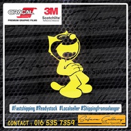 felix cat sticker cutting / sticker potong felix the cat character