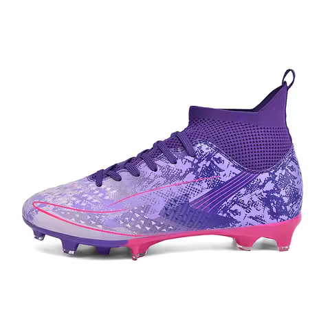 Men's Football Boots Grass Training Soccer Shoes Sports Society Soccer Cleats Non-slip Football Fiel