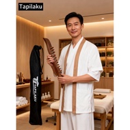 Ghua Sha Premium Wooden Massage Stick Traditional Therapy Reflexology Back Scraping