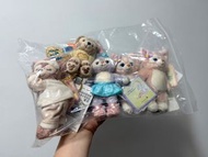 （全要$350）Disney Duffy and Friends｜Duffy / Shellie May / Stella Lou /  Lina Bell 公仔 鎖匙扣 Plush Keychain