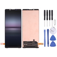 จอ OLED LCD ดั้งเดิมสำหรับ Sony Xperia 1 II พร้อม Digitizer ประกอบเต็มตัวเครื่อง (ZSHS)