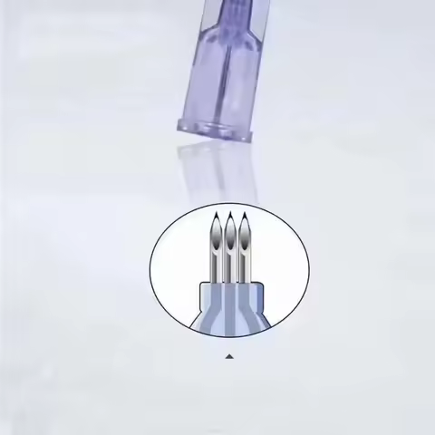High Nano Soft 3 pins Luer Syringe Connector PP Syringe Connector