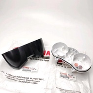 BOTTOM + CENTER SPEEDOMETER COVER VIXION OLD 3C1-H359E-00 & 3C1-H353A-00 ORIGINAL YGP YAMAHA GENUINE