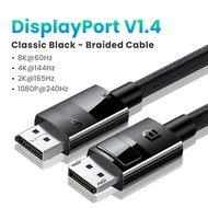 [In stock]Ugreen 8K DisplayPort 1.4 Cable for TV 4K 144165Hz 32.4Gbps DisplayPort to DP for PC Computer Gaming Monitor Projector DP Cable