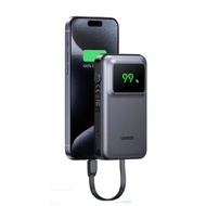 Sạc dự phòng kèm đầu nối USB-C Ugreen 10.000mAh PB511-35603B