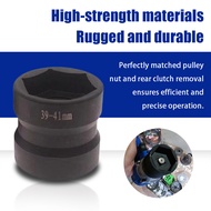 【Ready Stock】39*41mm CVT Black Pulley Socket/Auto Clutch Box Socket/Pulley Coupling Spanner Tool Ope