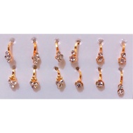 Nath Nose clip-on earrings