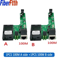 Fast Ethernet Fiber Media transceiver Converter Switch half board SC 10/100M fiber switch HTB- 3100