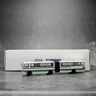 Yanbida 1: 64 Chang Governor River CJ660B Hinged Type City Bus Bus Simulation Alloy Bus Model