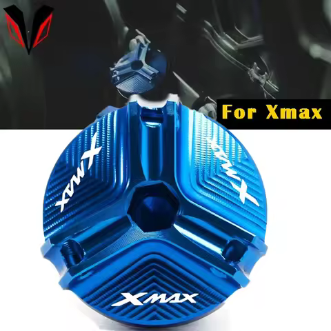 Engine Oil filler Cup For YAMAHA XMAX 250 300 XMAX300 X-MAX 250 2017-2020 2021 2022 Oil Drain Plug C