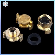 LEFT Qui Connect Water Fitting Claw Couplings Tap Connectors Copper DN15 DN20 DN25 Garden Water Conn
