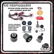 [READY STOCK]OPTION Front Upper Control Arm Upper Arm Replacement Bush Ball Joint Hilux VIGO REVO Tr