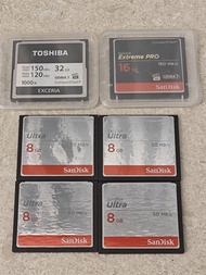 Toshiba / SanDisk Compact Flash 記憶卡