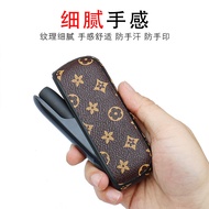 ♞For For Iqos 3 Duo Protective Case Printed Fashion Pu Leather Accessories For Iqo Iluma Case