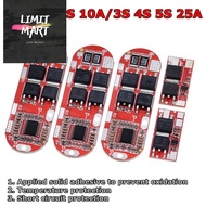 MSaccessories Bms 1s 2s 10a 3s 4s 5s 25a Bms 18650 Li-ion Lipo Lithium Battery Protection Circuit Bo