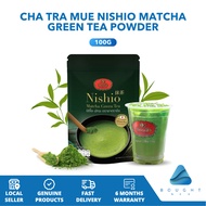 Cha Tra Mue Nishio Matcha Green Tea Powder 100g – Premium Japanese Green Tea, Authentic Taste, Halal