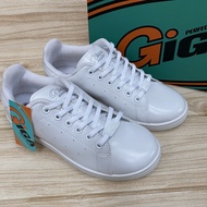 GiGa  GS03 รองเท้าผ้าใบหนัง   เบอร์ 36-41 สีขาว