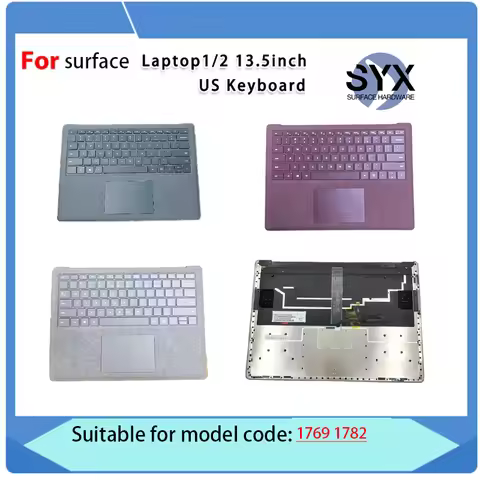 For Microsoft Surface laptop, laptop 1, laptop 2, keyboard assembly, keyboard with touchpad, laptop 