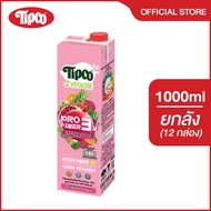 [ยกลัง] TIPCO Profiber น้ำผักผสมน้ำผลไม้ สูตรน้ำทับทิม Mixed Veggie & Pomegranate 100% ขนาด 1000 ml.
